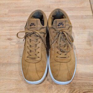Men's Nike SB Air Bruin Vapor Wheat  Nubuck-  Size 7.5
